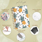 PLANBERRY Pocket Food Journal Premium – Nutrition Planner – Diet & Calorie Tracker – Meal & Exercise Diary – Weight Loss Journal (Pineapple)