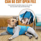 Dog Recovery Suit, Abdominal Wound After Surgery Wear, Prevent Licking Wounds, E-Collar & Cone Alternatives, Long Sleeve Postoperative Shirts Dog Pajamas Prevent Shedding(2XL, Blue)