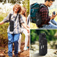 icolor Water Bottle Carrier Bag with Strap 25/32/40 oz Crossbody Bottle Holder with Phone Pocket Sling Sleeve Insulated Neoprene Water Bottle Pouch for Walking Travelling