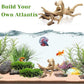 Tfwadmx Natural Driftwood for Aquarium, 11-13 inch Reptile Branches Terrarium Wood Aquarium Trunk Driftwood Tree Fish Tank Log Decoration Pack of 2