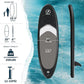 Inflatable Stand Up Paddle Board with SUP Accessories & Backpack. Paddle Boards for Adults. Non-Slip Deck, Wide Stance, Bottom Fin, Double Action Pump.