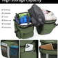 Bike Bag Accessories Panniers for Bicycle Rear Rack Bag 45L Waterproof Mountain Electric Bike Saddle Bag for Cycling Traveling Commuting Green