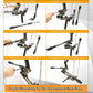 SUNYA Archery Bow Stabilizer for Compound Bow, Carbon Fiber Body Flexible Core, Damping System and Weights Kit, 8",10",12" 15" in Expedition Series