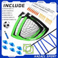 Kids Soccer Goal for Backyard, 6x4 9x5 FT Portable Soccer Nets Pop Up with Ball, Agility Ladder, Cones, Target & Carry Bag for Toddler Youth Outdoor Indoor Training Practice Sports Games Play