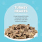 hotspot pets Freeze Dried Turkey Hearts Treats for Cats & Dogs -Made in USA, 1lb Big Bag, Single Ingredient All Natural Grain-Free Turkey Heart - Great for Training, As a Topper or Snack