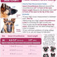LUCKYPAW Soft Muzzle for Small Medium Sized Dogs, Dog Muzzle to Prevent Biting Chewing, Adjustable Breathable Mouth Guard for Grooming Walking Training(Hot Pink, XS)