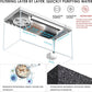 Smart Fish Tank Aquarium Kit with APP Control and Auto Feeder - 1.5 Gal Fish Tank Multi-Layer Filtration System Silent Pump & UHD Glass - 16 Million DIY Colors Includes Mini Magnetic Scrubber Scraper