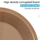 Cat Scratcher, 19.6x12.5 inches Cardboard Cat Scratching Board, Large Cat Scratchers for Indoor Cats, Bowl-Shaped Cat Scratch Pad Bed with Catnip