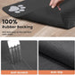 Pet Feeding Mat-Absorbent Pet Placemat for Food and Water Bowl, with Waterproof Rubber Backing, Quick Dry Water Dispenser Mat for Dog and Cat (16"x24", Coffee)