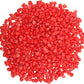 Red Pebbles for Crafts, 0.9 Pound Natural Polished Aquarium Gravel, Decorative Pebbles for Indoor Plants, Turtle Tank, Vase, Succulents Cactus, Garden Landscaping