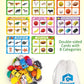 Coogam Sorting Toy for Toddlers, Animals Dinosaurs Fruits Vehicles Foods Fishes Balls Farm Playset, Fine Motor Montessori Game Preschool Educational Learning Gift for Year Old Kids