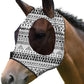 Harrison Howard Super Comfort Stretchy Fitting Horse Fly Mask with UV Protection Soft on Skin with Breathability Doodle Aztec Pony