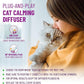 Cat Calming Pheromone Diffuser 4 Pack Cat Calming Diffuser Refills Anxiety Relief Comfort for Cats Reduce Fighting Spraying and Scratching 120 Days Long Lasting Serenity