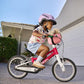 woom GO 2 Bicycle for Children 3 to 4.5 Years Old, 14-Inch Lightweight Bike with Handbrake, Steering Limiter & Chainguard for Boys & Girls - Red