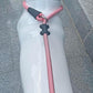 Slip Lead Dog Leash，Strong Nylon Rope Leash and Padded Handle,No Pull Outdoor Walking Training Lead for Small Medium Large Dogs (Pink, 1/2"×4ft)