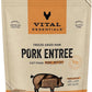 Vital Essentials Freeze Dried Raw Cat Food, Pork Mini Patties Entree, 3.75 oz