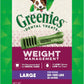 Greenies Weight Management Large Dog Dental Chews Weight Control Dog Treats, 27 oz. Pack (17 Treats)