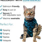 Bellyguard Cat Recovery Suit Female and Male, Comfy Onesie After Surgery, Kitten Clothes for Post-Op Care, Neuter and Spay Healing Outfits for Cats Only – Comfortable Kitten and Adult Cone Alternative