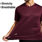 MIER Men's Quick Dry Workout Shirts Moisture Wicking Running Athletic Performance T-Shirts Recycled Polyester Top Tee
