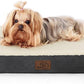 Bedsure Dog Bed for Small Dogs - XS Orthopedic Flat Puppy Beds with Removable Washable Cover, Egg Crate Foam Pet Mat, Suitable for Pet or Cats Up to 15 lbs