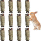 Fhiny 12 PCS Guinea Pigs Chew Toys, Natural Apple Branch Seagrass Molar Sticks for Teeth Bunny Chew Toys Cage Accessories for Guinea Pigs Rabbit Bunny Hamster Chinchilla