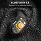 Open Ear Headphones, Bluetooth 5.4 Headphones Sports, Premium Sound with HD Mic Wireless Earbuds, 48H Playtime LED Power Display Ear Buds, IPX7 Lightweight Comfort Earphones for Running, Working