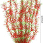 JIHAQUA Aquarium Decor Plastic Plants Extra Large 21 Inches Artificial Fish Tank Plants Tall Fish Tank Decorations (Wine 2pcs)