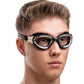 AqtivAqua Swimming Goggles, DX Wide View Swim Goggles for Adult Men Women, Anti Fog No Leaking
