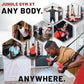 Lifeline Jungle Gym XT Body Weight Suspension Trainer System – Patented Split Anchor, Full-Body Workout, Lightweight Home Suspension Training Kit for Home Gym, Workout Equipment