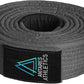 BJJ Belt for Men & Women Brazilian Jiu Jitsu Belt with Ranking Stripes Sleeve Bar Kids Jiu Jitsu Gi Belt