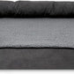 The Dog’s Bed, Large Grey Plush (no Logo), Memory Foam, Pain Relief: Arthritis, Hip & Elbow Dysplasia, Post Surgery, Lameness, Supportive, Calming, Waterproof Washable Cover, Veterinary Approved