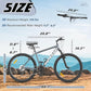 Betterland 26 Inch Mountain Bike, 7/21Speed Adult Bicycle with Dual V Brakes,Front Suspension, High Carbon Steel Frame, with Adjustable Ergonomic Seat Bicycle