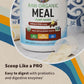 Garden of Life Meal Replacement Shakes, Vegan Protein Powder, Raw Organic Meal, Vanilla Chai Powder with Plant Based Pea Protein, Sprouts, Greens, Probiotics, Dairy Free 14 Servings