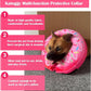 Katoggy Inflatable Dog Cone Collar for Dogs After Surgery, Soft Adjustable Blow up Donut E-Collar for Small Medium Large Dogs and Cats