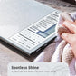 Greater Goods Nutrition Scale (Non‑Connected) – Food Grade Glass, 2,000 Food Codes Preloaded, Compact (9.33"x6.02"x0.91") for Portion Control & Meal Prep