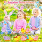 SevenQ Wind Up Toys for Kids Easter Basket Stuffers, 9Pcs Jumping Plush Chicks Small Fidget Toys for Easter Egg Hunt Treasure Box Classroom Prizes Party Favors Goodie Bags Fillers Gifts