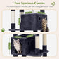 Globlazer Giant Cat Tree, 83 inch Cat Tree for Indoor Cats Large Adult, XXL Cat Tower with 9 Scratching Posts for 20lb+ Heavy Duty Large Adult Cats, F83, Dark Grey