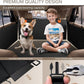 Back Seat Extender for Dogs, Heavy Duty Dog Car Seat Cover for Back Seat and Aggressive Chewer, Large Hard Bottom Car Seat Cover for Dogs, Dog Hammock for Car, Travel Pet Car Bed for Car, SUV, Truck