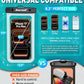 Hiearcool Waterproof Phone Pouch, Waterproof Phone Case, IPX8 Cellphone Dry Bag Compatible for iPhone 17 16 15 14 13 Pro Max Plus Cellphone Up to 8.3", Beach Essentials for Travel-Clear-4Pack