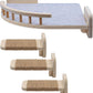 UNTITLDW Wall-Mounted Cat Shelves – Sleek, Durable Multi-Level Shelf with Floating Perch, Hammock, Cat Bed & Platform – Space-Saving Design for Play & Lounging – Easy Setup for Active Cats