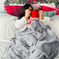 Bedsure Fleece Blanket California King Light Grey - Lightweight Plush Fuzzy Cozy Soft Bed Blankets, 102x96 inches