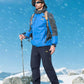 MAGCOMSEN Snow Pants for Men Water Resistant Fleece Lined 5 Zipper Pockets Winter Snowboard Hiking Insulated Ski Pants