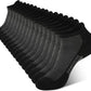 BAMBOO COOL Men's Ankle Socks Athletic Cushioned Moisture Wicking, Running Socks Arch Support Breathable, Heel Tab 8 Pack