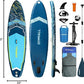 Paddle Board, Inflatable Stand Up SUP Paddle Boards for Adults & Youths of All Skill Levels, Wide & Non-Slip Deck Design Blow Up Paddleboards with Premium Accessories & Storage Bag