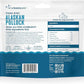 smallbatch Pets Freeze Dried Cat & Dog Treats, 1.25oz - Alaskan Pollock, Organic High Protein Treats, Omega 3 Fatty Acids, Gluten Free, Grain Free, Made in The USA, Ethically Sourced, Single Protein
