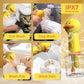 Electric Dog Shampoo Dispenser Dog Shampoo Sprayer Duck Shampoo Foamer for Pet, Foaming Soap Dispenser for Bathtub, Kitchen Sink Cleaning