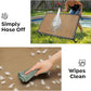 Veehoo Chew Proof Dog Cots - Large Dog Anti-Scratch Hammock Bed for Training, Off Ground, Cooling