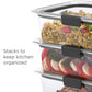 Rubbermaid Brilliance Food Storage Containers, 14 Piece Plastic Containers with Lids, BPA-Free, Leak Proof, Clear