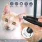 LEYOUFU Dog Clippers for Grooming, 2 Speed Dog Paw Trimmer with LED Light, Rechargeable Low Noise Pet Shaver for Trimming Dogs Cats Hair Around Paws, Eyes, Ears, Face, Rump (Black)