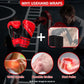3-in-1 Boxing Pads and Kick Punching Mitts Set, Leather Hand Target Focus Pads, MMA Muay Thai Pads for Kicking Taekwondo Karate Kickboxing, Kids Adults Boxing Training Sparring Gear Equipment